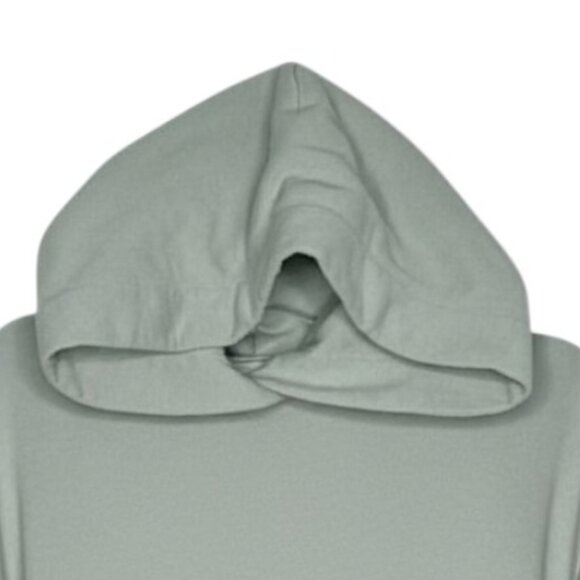 Alo Yoga Bae Cropped Hoodie Green Tone Soft French Terry Relaxed Fit Small - Picture 4 of 7